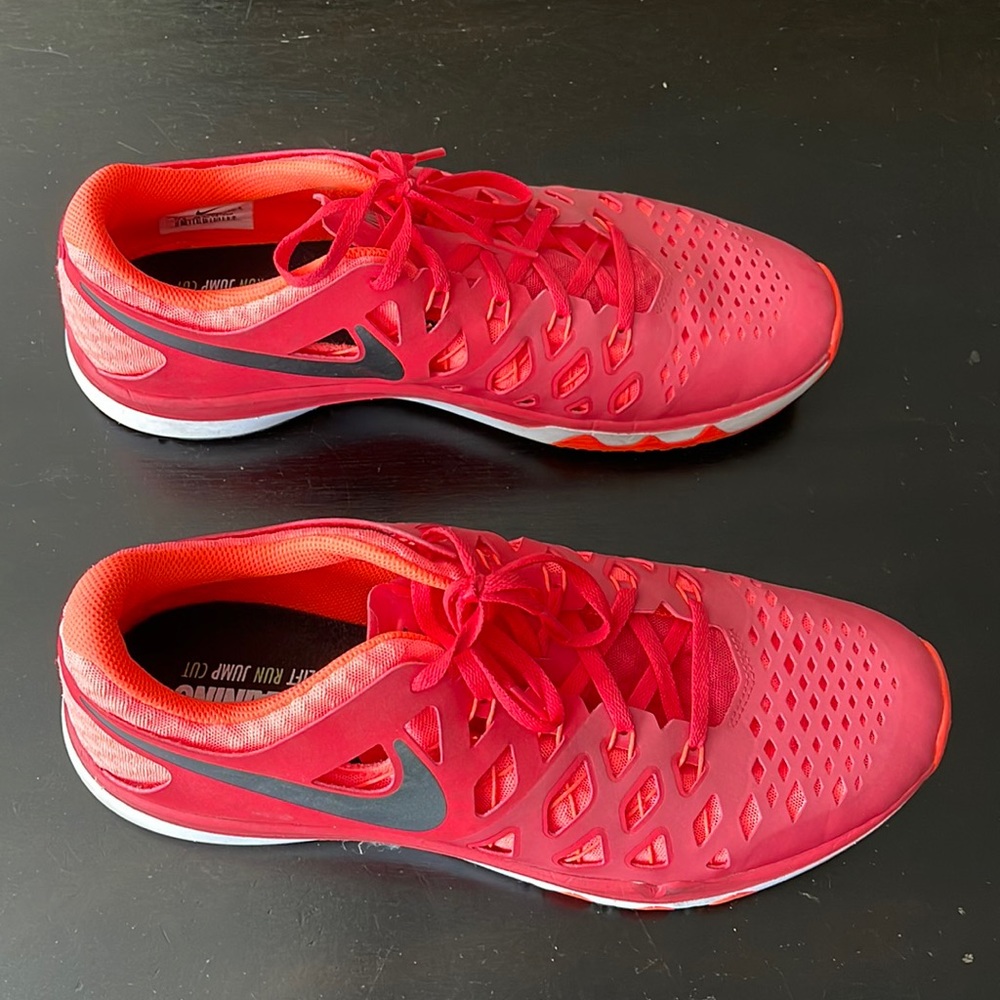 New Red Nike Training Mens Sneakers